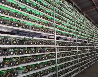 Large scale Bitcoin mining farm in Texas leveraging renewable energy